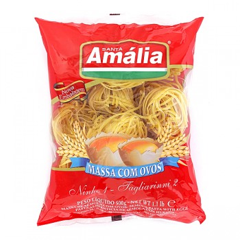 MACARRAO SANTA AMALIA TAGLIARINI 500G