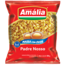 MACARRAO SANTA AMALIA PADRE NOSSO C/OVOS 500G