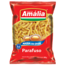 MACARRAO SANTA AMALIA PARAFUSO C/OVOS 500GR