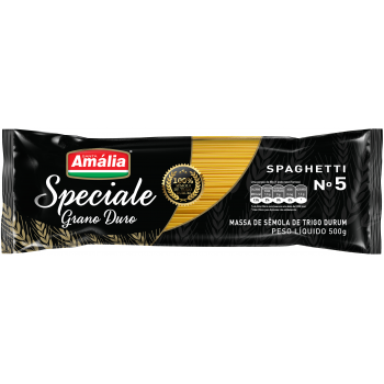 MACARRAO SANTA AMALIA SPAGHETTI 5 GRANO DURO 500 G