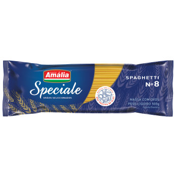MACARRAO SANTA AMALIA SPECIALE SPAGHETTI N 8 500G