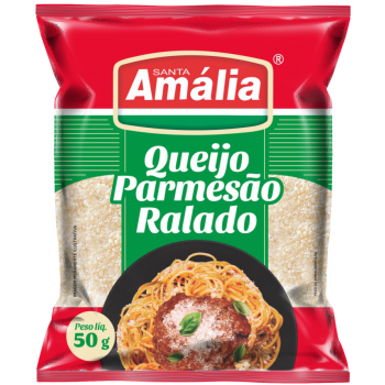 QUEIJO PARMESÃO RALADO SANTA AMALIA 50G