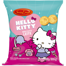 BISCOITO SANTA EDWIGES HELLO KITTY LEITE 100G BISCOITO SANTA EDWIGES HELLO KITTY LEITE 100G