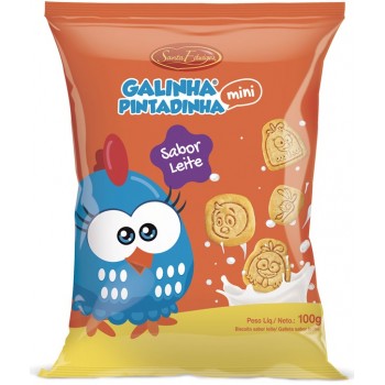BISCOITO STA EDWIGES GALINHA PINTADINHA LEIT100 GR