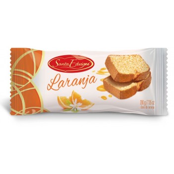 BOLO SANTA EDWIGES LARANJA 200 GR