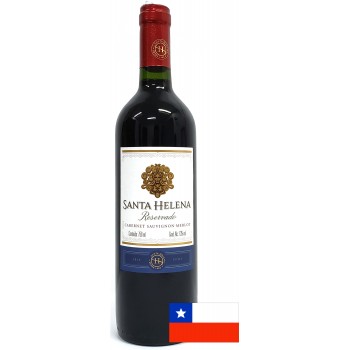 VINHO CHILENO SANTA HELENA CABERNET MERLOT 750ML