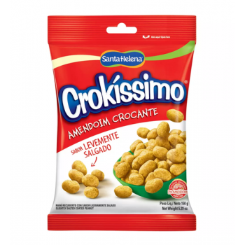 AMENDOIM CROKÍSSIMO LEVEMENTE SALGADO 150G