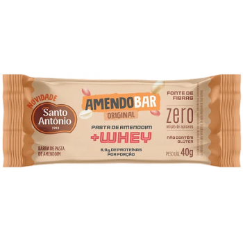 BARRA DE AMENDOIM SANTO ANTONIO 40 GR