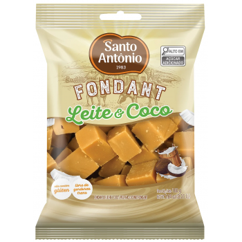 FONDANT DE LEITE COM COCO SANTO ANTONIO 160 GR