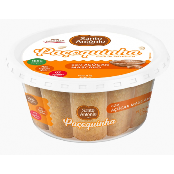 PAÇOCA SANTO ANTONIO AÇUCAR MASCAVO 135 GR