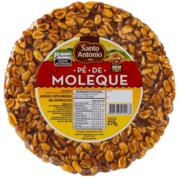 PÉ DE MOLEQUE SANTO ANTONIO 270 GR