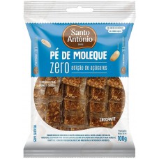 PÉ DE MOLEQUE ZERO AÇUCAR SANTO ANTONIO 100 GR