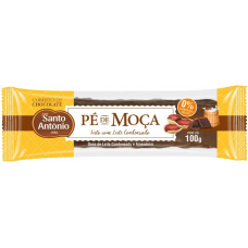 PÉ DE MOÇA CHOCOLATE SANTO ANTONIO 100 GR PÉ DE MOÇA CHOCOLATE SANTO ANTONIO 100 GR