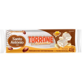 TORRONE DE AMENDOIM SANTO ANTONIO 45 GR