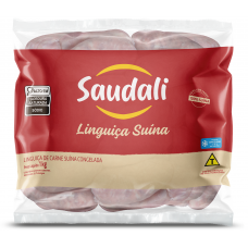 LINGUICA DE CARNE SUÍNA SAUDALI PACOTE 1KG
