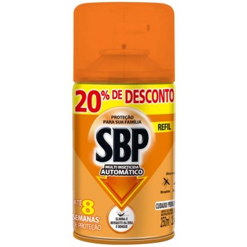 INSETICIDA SBP AUTOMATICO MULT REFIL 250ML PROMOCA