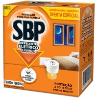 INSETICIDA SBP ELÉTRICO 45NOITES GTS APARELHO
