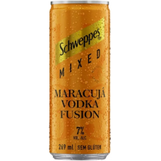 VODKA FUSION MARACUJÁ SCHWEPPES 269ML