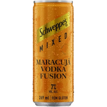 VODKA FUSION MARACUJÁ SCHWEPPES 269ML