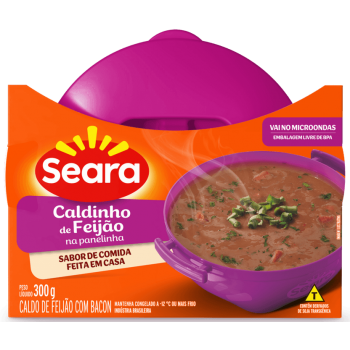 CALDINHO DE FEIJÃO C/ BACON PANELINHAS SEARA 300G
