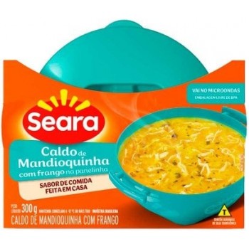 CALDO DE MANDIOCA C/ FRANGO PANELINHAS SEARA 300G