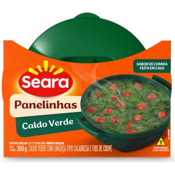 CALDO VERDE C/ CALABRESA PANELINHAS SEARA 300G