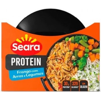 FRANGO COM ARROZ E LEGUMES PROTEIN SEARA 270 GR