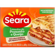 LASANHA SEARA PRESUNTO E QUEIJO 600 GR