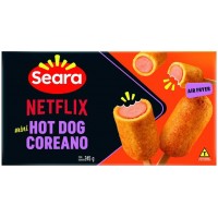 MINI HOT DOG COREANO SEARA NETFLIX AIR FRYER 245G