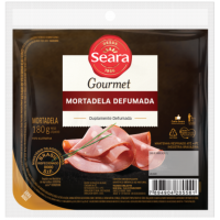 MORTADELA SEARA GOURMET DEFUMADA FATIADA 180G MORTADELA SEARA GOURMET DEFUMADA FATIADA 180G