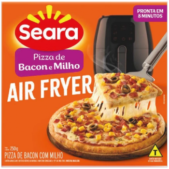 PIZZA BACON E MILHO SEARA AIR FRYER 250G