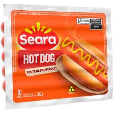 SALSICHA SEARA HOT DOG 500G