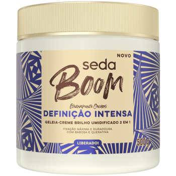 GELEIA CAPILAR SEDA BOOM DEFINIÇAO INTENSA 500G