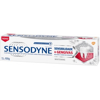 CREME DENTAL SENSODYNE GENGIVAS WHITENING 100 GR