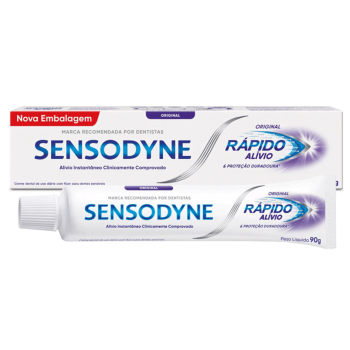 CREME DENTAL SENSODYNE RAPIDO ALIVIO 90 GR