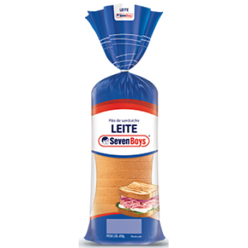 PÃO DE LEITE SEVEN BOYS 450G
