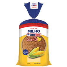 PÃO DE MILHO FATIADO SEVEN BOYS 500G