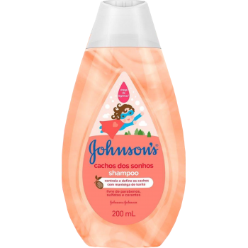 SHAMPOO JOHNSONS BABY CACHOS DOS SONHOS 200ML