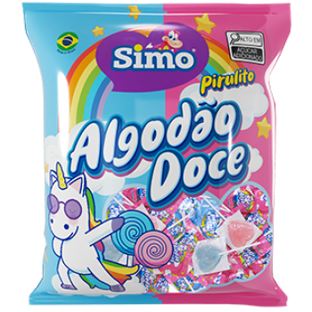 PIRULITO SIMONETTO ALGODÃO DOCE PCT 400G