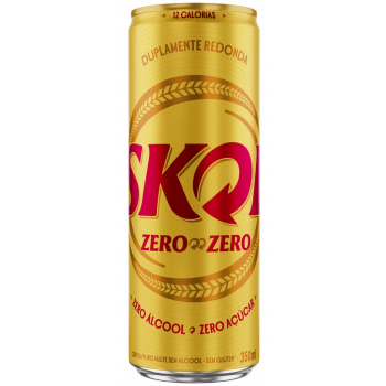 CERVEJA SKOL ZERO LATA 350 ML