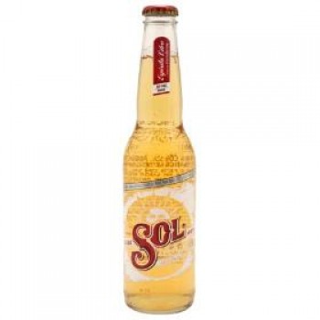 CERVEJA SOL S/ GLUTEN LONG NECK 330ML