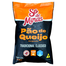PÃO DE QUEIJO SÔ DE MINAS TRADICIONAL  1KG