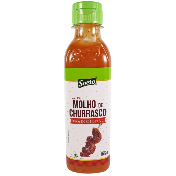 MOLHO DE CHURRASCO SOETO TRADICIONAL 200 ML