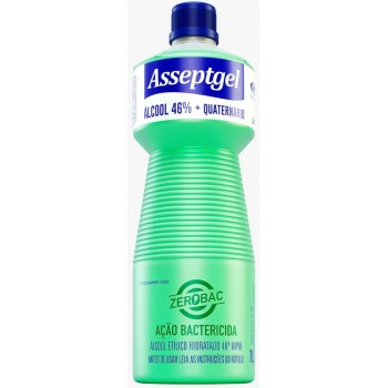 ALCOOL ASSEPTEGEL 46 ZEROBAC LEMON 1 LT