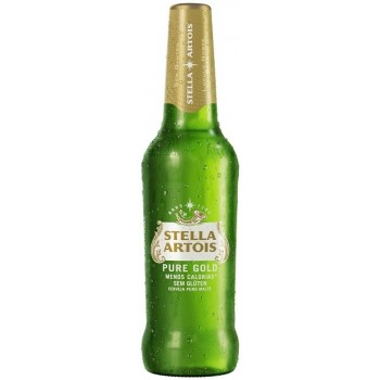 CERVEJA STELLA ARTOIS PURE GOLD LONG NECK 330ML