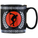 CANECA PORCELANA TERRAMADA ED.FISICA PRETA 300 M
