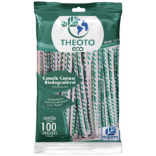 CANUDO COMUM BIODEGRADAVEL THEOTO C/ 100 UN