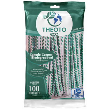 CANUDO COMUM BIODEGRADAVEL THEOTO C/ 100 UN