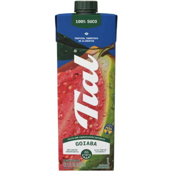 SUCO TIAL GOIABA NATURAL ZERO AÇUCAR 1L