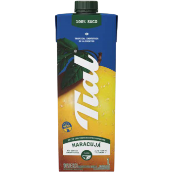 SUCO TIAL MARACUJÁ NATURAL ZERO AÇUCAR 1L